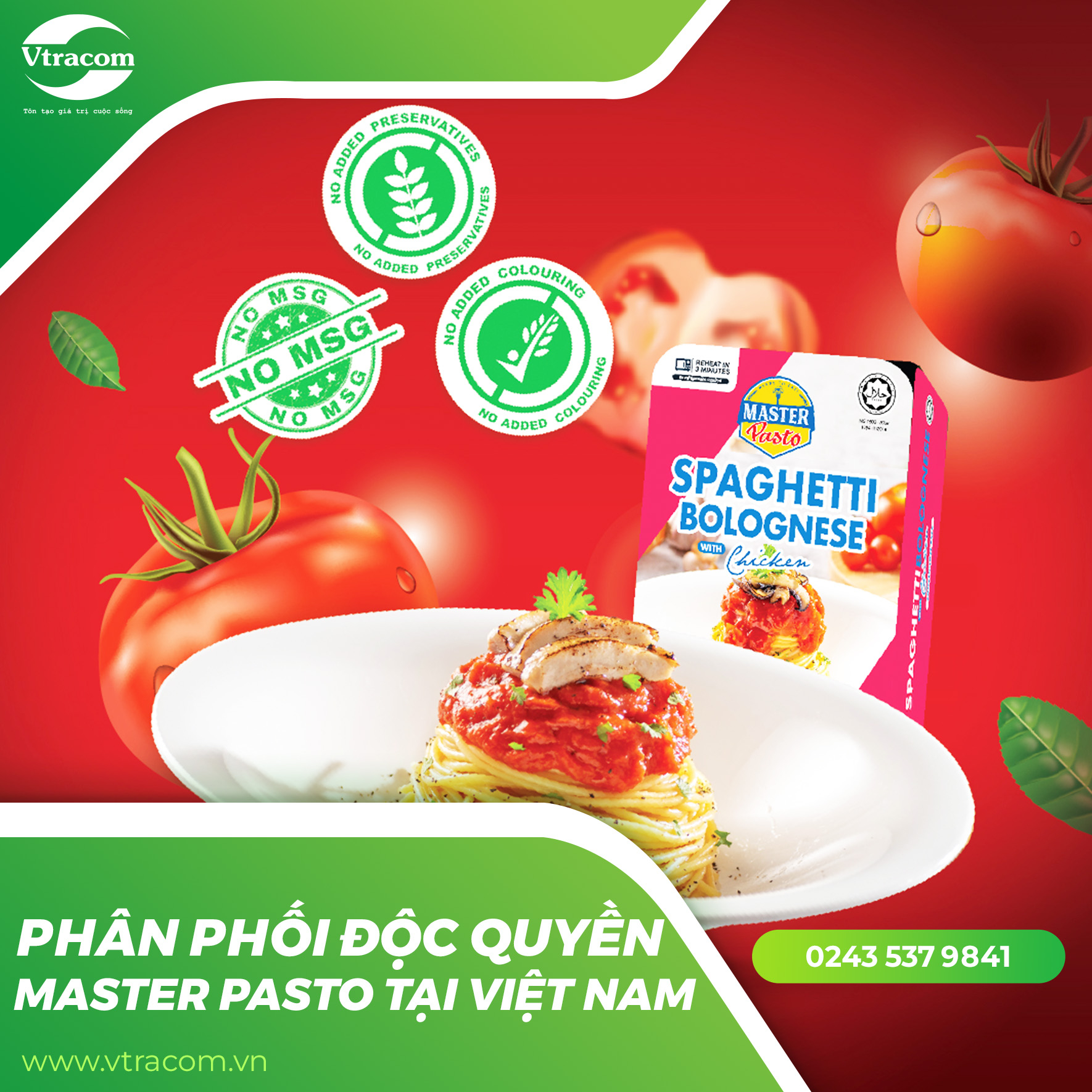 Việt Quốc Phân Phối Độc Quyền MASTER PASTO Tại Việt Nam